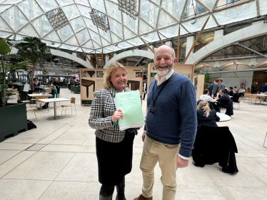 With Nickie Aiken MP in Portcullis House